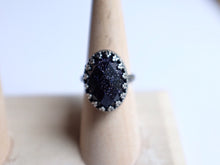 Load image into Gallery viewer, Size 7 Blue Goldstone Ring
