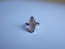 Load image into Gallery viewer, Size 8 Rose Quartz ring
